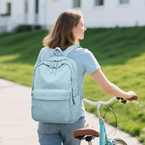 Image of ZUBOND Backpack for School Girls and Boys, Lightweight School Bookbag for Teens College Students Women & Men, Cute Large Laptop Backpack Fits 15.6 Inch Notebook