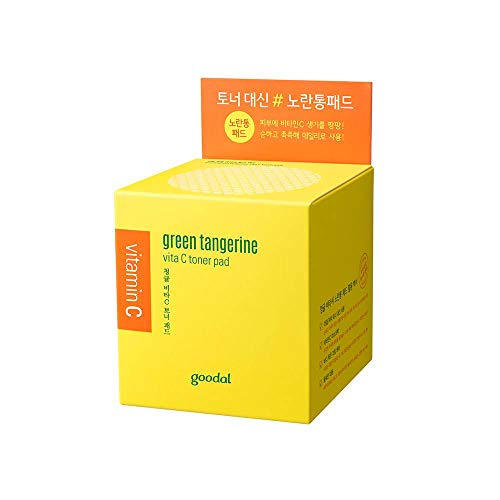 関連商品：goodal グリーンタンジェリンビタCトナーパッドプラス/トナーパッド 70枚(140ml) グーダルの商品画像