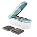 Produktbild WSNH888 Gemüse-Chopper Mandoline-Mandolinen-Cutter, Zwiebel-Chopper, Küchen-Gemüse-Dicer, Obst-Und Käseschneider, Mit 3 Dicing-Klingen & Deckel Für Lebensmittel, Obst, Kartoffeln, Tomaten, Zwiebeln
