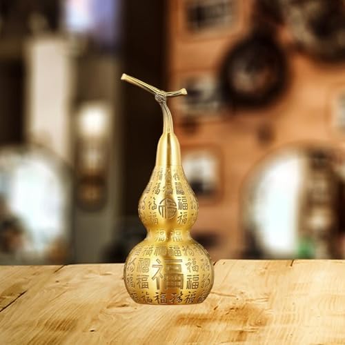 Statuette de calebasse chinoise en laiton, l'objet déco pour harmoniser les énergies