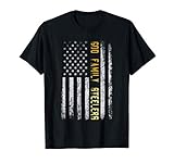God family steelers - American flag papa veteran T-Shirt