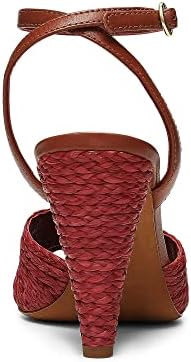 Joie Women's Heeled Sandal, Russet Brown, 8.5 | Image 2