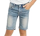 NAME IT Jungen Nkmtheo Xsl Dnm Sw L 5799-th Noos Jeans Shorts, Light Blue Denim, 140 EU