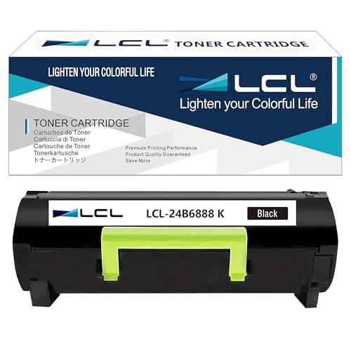 Toner LCL XM1242 noir compatible pour résoudre les problèmes d'impression claire sur Lexmark M1242