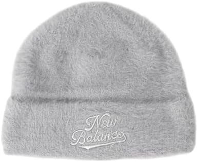 New Balance 012-5287516 Golf Women's Knit Cap (Brand Logo), 022_Grey, One Size