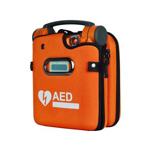 COUCHO Bolsa de Almacenamiento para desfibrilador DEA, portátil, Serie AED120G5, con Correas Ajustables para los Hombros, Colores llamativos, contenedor para Instrumentos de Emergencia