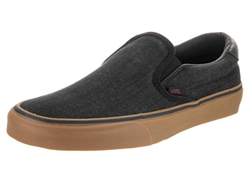 Vans Unisex Slip-On 59 (Denim C&L) Black/Gum Skate Shoe 10.5 Men US / 12 Women US
