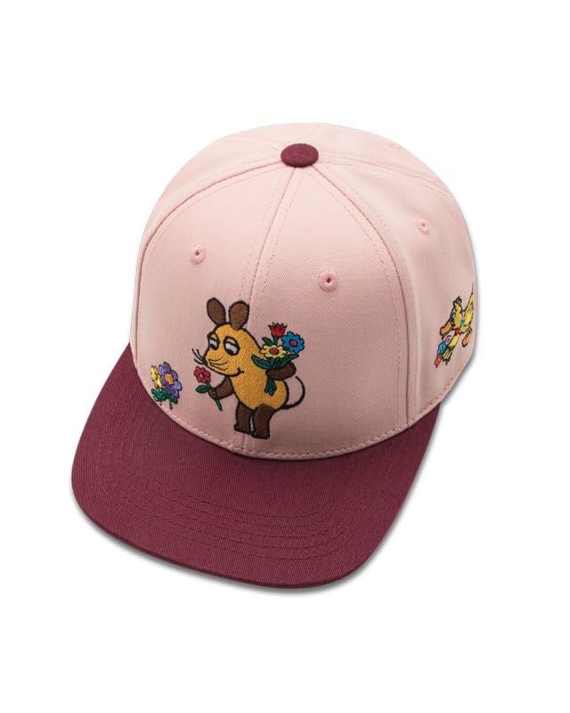 koaa Die Maus Frühling Snapback - Sendung mit der Maus Basecap Kinder Coole Cap für Jungen & mädchen Snapback käppi schildkappe cappy cappies Kids Snapback Junge Coole käppi Kleinkinder