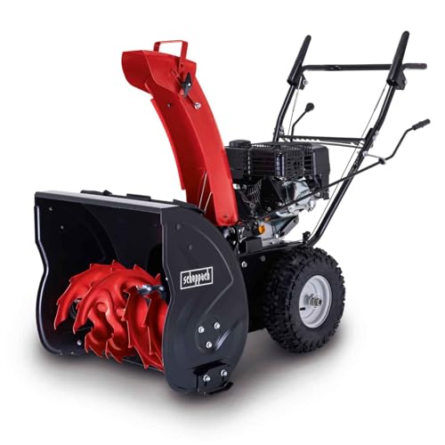 Scheppach Benzin Schneefräse ST570 mit Radantrieb | 5,6 PS...