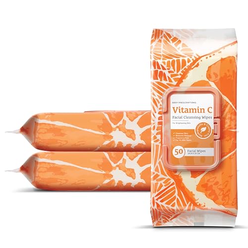 Image of Body Prescription Makeup Cleansing Wipes - Gentle and Effective Face Wipes, 1 Count (Pack of 3), Vitamin C