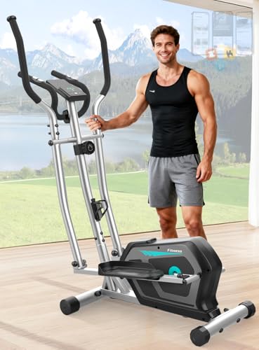 Crosstrainer für Zuhause mit APP, 3-in-1-Crosstrainer mit 16 stufiger...