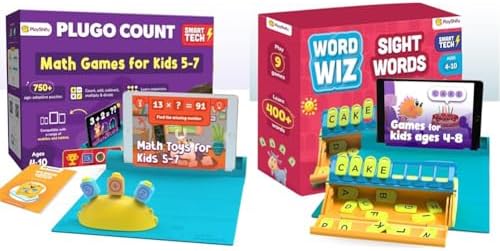 Shifu PlayShifu Math & Word Bundle: Plugo Count STEM Learning for Kids 5–7 + Plugo Letters Reading Kit Ages 4–10 - Interactive Educational Toys image 2