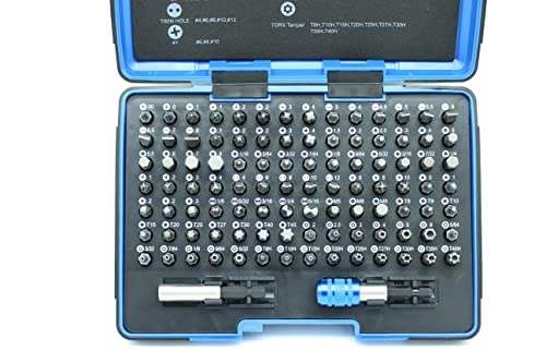 Temo 1284 100 Piece Impact Ready Security Bits Screwdriver Set Kit cover