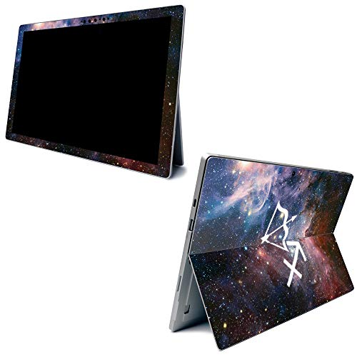 Image of MightySkins Carbon Fiber Skin for Microsoft Surface Pro 7 - Sagittarius | Textured Carbon Fiber Finish | Easy to Apply, Remove, and Change Styles | Made in The USA
