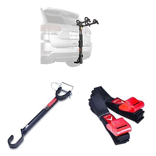 Bike Rack + Adaptor Bar + Cargo Strap Kit