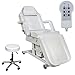 LCL Beauty Fully Electric Adjustable Facial Bed/Massage Table (White)
