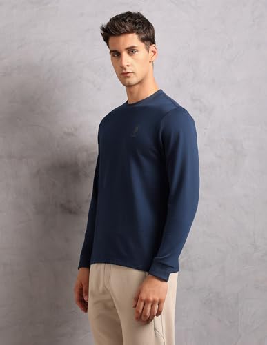 Image of U.S. Polo ASSN. Men's OEE14 Comfort Fit Solid Lounge T-Shirt