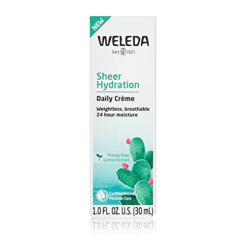 Weleda 1630-23219 Sheer Hydration Daily Face Crème, 1 Fluid Ounce, Plant Rich Moisturizer With Prickly Pear Cactus Extract And Aloe Vera thumb #1