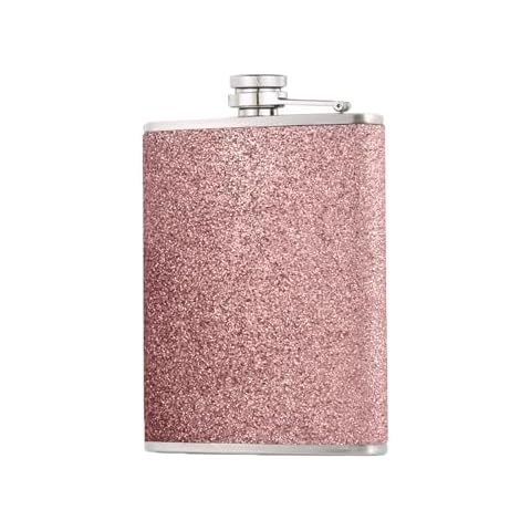 WPNCYK 8 oz Stainless Steel Hip Flask Cover