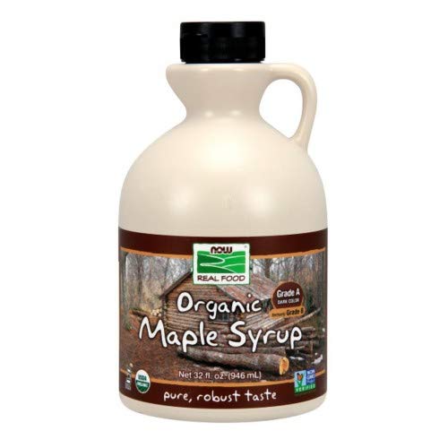 NOW Foods - Healthy Foods Maple Syrup Grade B Certified Organic - 32 oz. (Multi-Pack)
