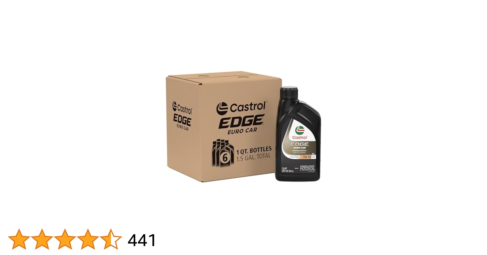 らら　カストロールエッジプロフェッショナル0W-30 Castrol カストロールエッジ 0W-30 5L エンジンオイル P01FB94