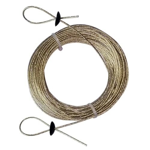 Kit 2 Varais de Aço 10m Cada – Total 20m Revestido em PVC Alta Resistência e Durabilidade Não Enferruja Nem Rasga Roupa.