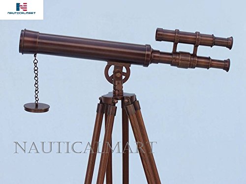 NauticalMart Floor Standing Bronzed Griffith Astro Telescope 50