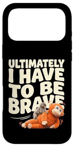 Ultimally I Have to Be Brave �ʔ����Ԃ���񃂃��L�[�p���` �X�}�z�P�[�X iPhone 17 Pro Max �p