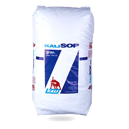 KALISOP Concime granulare BIO Solfato di Potassio 50 sacco da 25 kg ammesso in Agricoltura Biologica
