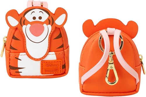 Mini sac à dos porte-clés Loungefly Winnie l'ourson multicolore style cosplay rigide