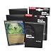 100 Premium Black Double Matte Deck Guard Sleeve Protectors for Gaming Cards like Magic The Gathering MTG, Pokemon, YU-GI-OH!, & More. by BCW