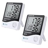 *Amplio rango de prueba*-----: Rango de temperatura de -50 °C a 70 °C, la resolución es de 0,1 °C. El rango de humedad es de 10% a 99% RH, la resolución es de 1% RH. Puede seguir trabajando en entornos extremos.