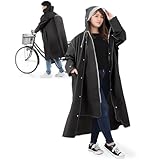 [comfox] レインコート 自転車 メンズレインコート レディースレインコート カッパ 雨合羽 レインスーツ 男女兼用