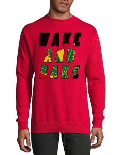 Pull Wake and Bake rouge résistant au froid pour un style chill