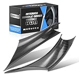 WEILEITE Interior Inner Inside Sticky Door Pull Handle Cover Fit BMW 320,328,330,335,M3 3 Series F30/F31/F34/F80 2012-2018 418,420,428,430,435,M4 4 Series F32/F33/F36/F82/F83 2013-2019(Carbon Fiber)