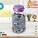 DISCOVERY KIDS Digital Coin-Counting Money Jar with LCD Screen, Keeps Track of Deposits, Battery Operated, Automatic Piggy Bank Savings for US Coins, Childrens Financial Educational Learning Tool Gift