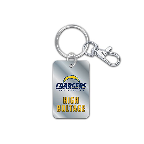 Aminco NFL Los Angeles Chargers Slogan Keychain