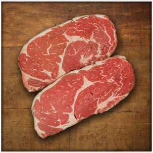 Rib Eye Delmonico Steak Grass Fed 14 Oz 6 Each Amazon Com Grocery Gourmet Food