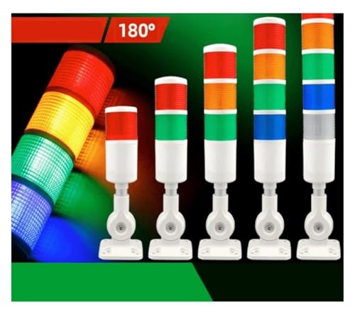 Luces de pila LED para control de tráfico en almacenes de logística y líneas de montaje 2