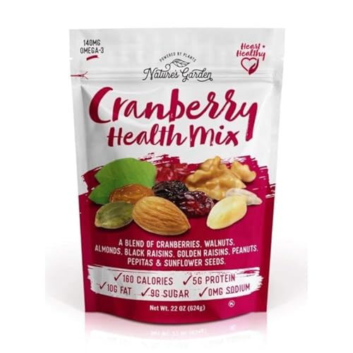 Nature's Garden Cranberry Health Mix – Power Up, Heart Healthy, G...