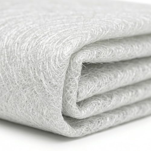 Image of Fiberglass Chopped Strand Mat Cloth | CSM GRP | Molding Roofing Boat Marine Repair | 1.5 oz | 40 Inch x 4 Yard
