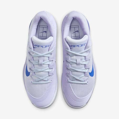 Nike Vapor 12 Women's Hard Court Tennis Shoes (FV5554-500, Amethyst Tint/Hydrangeas/Deep Night)4