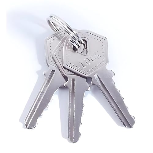 Image of Heavy Duty Keyed Lock | Hardened Steel Shackle Lock | Anti-Rust Security for Gate, Warehouse & Outdoor Use (ALT-45 Orange (75MM))