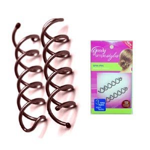 Goody Simple Styles Spin Pin Dark Hair