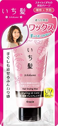 Amazon いち髪柔らか質感ふんわり 和草エアリーワックスヘアワックス 本体 いち髪 ヘアワックス ポマード 通販