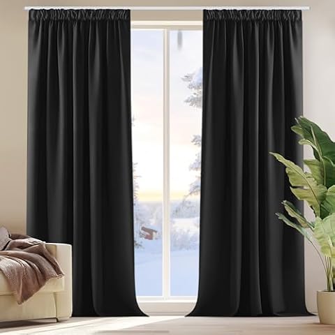 Deconovo Thermal Blackout Curtains Set of 2 Cover