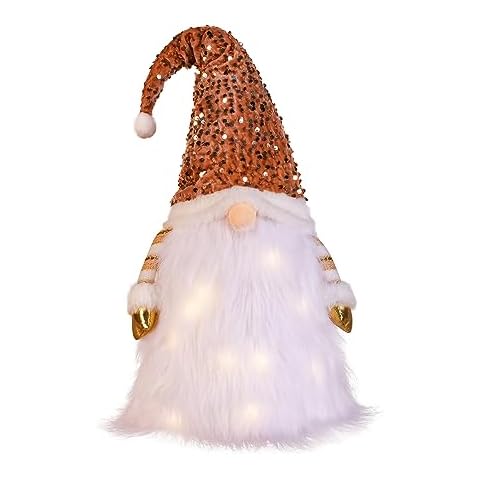 Light Up Gnome Christmas Tree Topper Cover