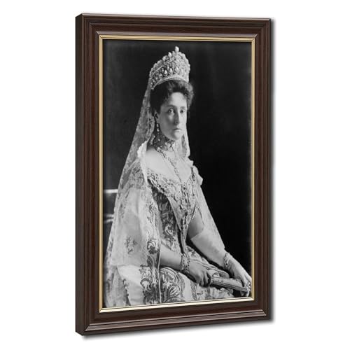 Décoration murale Tsarina Alexandra cadre suspendu WCYB toile portrait bureau salon