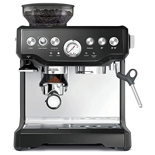 Máquina de café Comercial, cafetera Espresso moler Frijoles semiautomático 15bar Molinillo Vapor Leche Fother máquina de…