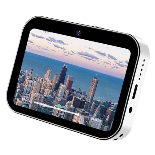 SENECESLI Cámara Digital 4K, Cámara de Enfoque Automático de 64MP para Fotografía, Pantalla Táctil de 3 ', Zoom 16x, Tarjeta de 32 GB, Cámara de Vlogging Compacta para Viajes, Adolescentes y (White)